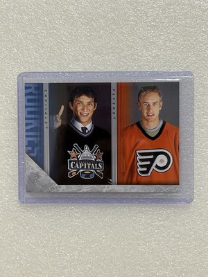 2005-06 Upper Deck Young Guns Checklist Alexander Ovechkin/Jeff Carter Rookie RC