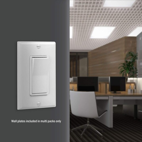 Impact-Resistant 20A Light Switch 10-Pack - Perfect for Homes & Offices - Picture 8 of 8