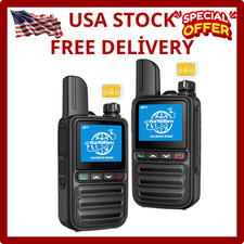 Lifetime Free Unlimited Range Rapid Global Walkie Talkies PTT Push-To-Talk over