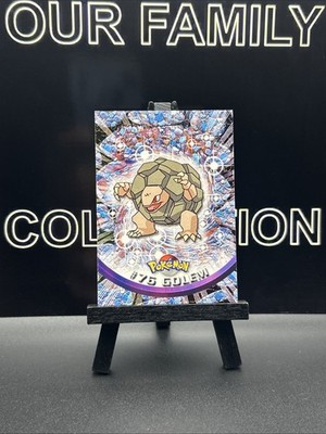 Golem #76 1999 Pokemon TV Animation Edition Blue Logo Topps Non Holo