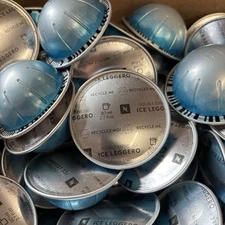 Nespresso Vertuo, Ice Leggero, 50-Count Double Espresso Coffee Pods BULK/LOOSE