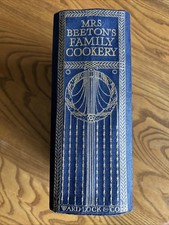 Mrs Beetons Family Cookery Hardcover Cookbook Ward, Lock and Co