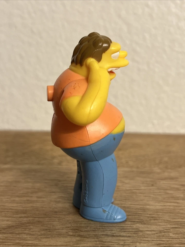 "Figura de acción de juguete de plástico de Los Simpson Barney Gumble Burger King 3,75"" - sin sonido" Foto 3 de 4