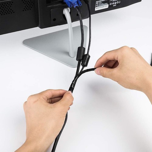 Flexible Cable Tidy Tube 10m with 6mm and 4mm Diameter - Picture 6 of 6