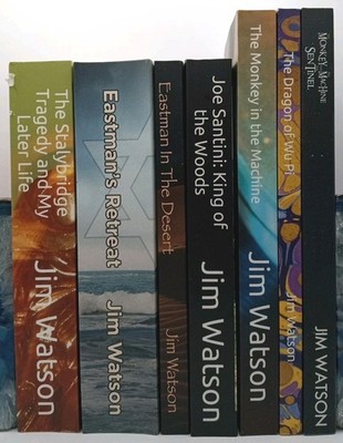 Jim Watson 7 Book Lot Science Fiction Dragon Of Wu Pi Eastman's Retreat Monkey