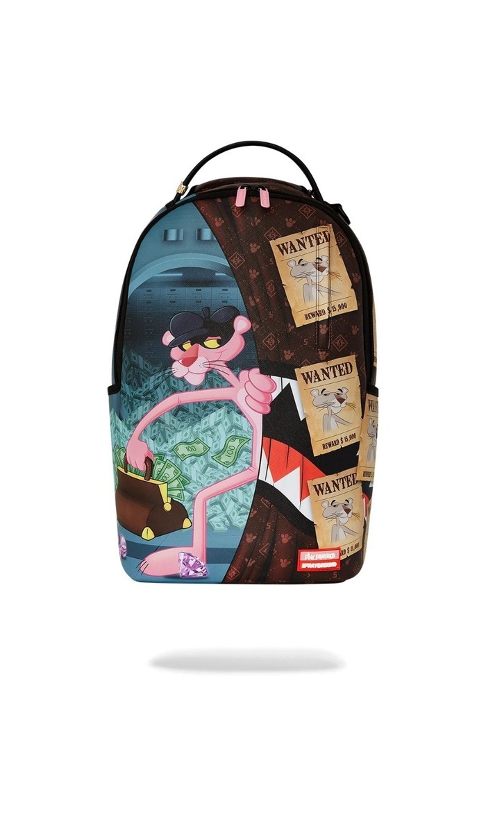 Authentic SPRAYGROUND PINK PANTHER HEIST GETAWAY DLXV BACKPACK