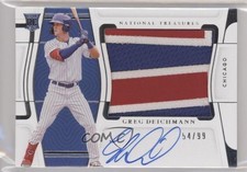 2022 Panini National Treasures 54/99 Greg Deichmann #115 Auto 0hw6