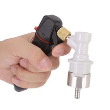 Handhold Pressurizer Keg Charger Kit With Carbonation Cap For Beer Brewing Soda
