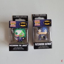 Funko Llavero Patchwork Batman & Joker DC Comics Pocket Pops! NUEVO EN MANO