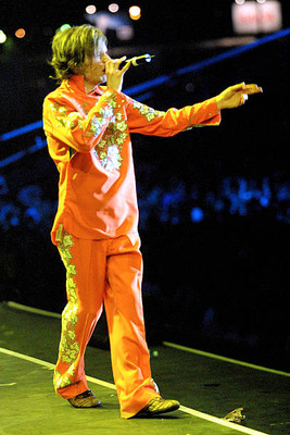 Beck at Rock In Rio II - Day 1 at Rock City in Rio de Janeiro Braz- Old Photo 1