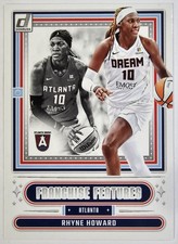 2025 Donruss WNBA #4 Rhyne Howard Franchise Features