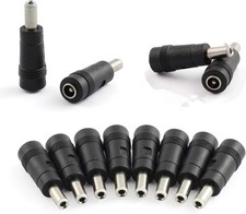 10pcs DC Power Adapter - 5.5x2.1mm Female to 4.0x1.7mm Male Connector
