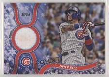 2018 Topps Holiday WalMart Mega Box Relics Javier Baez #R-JB 03rx