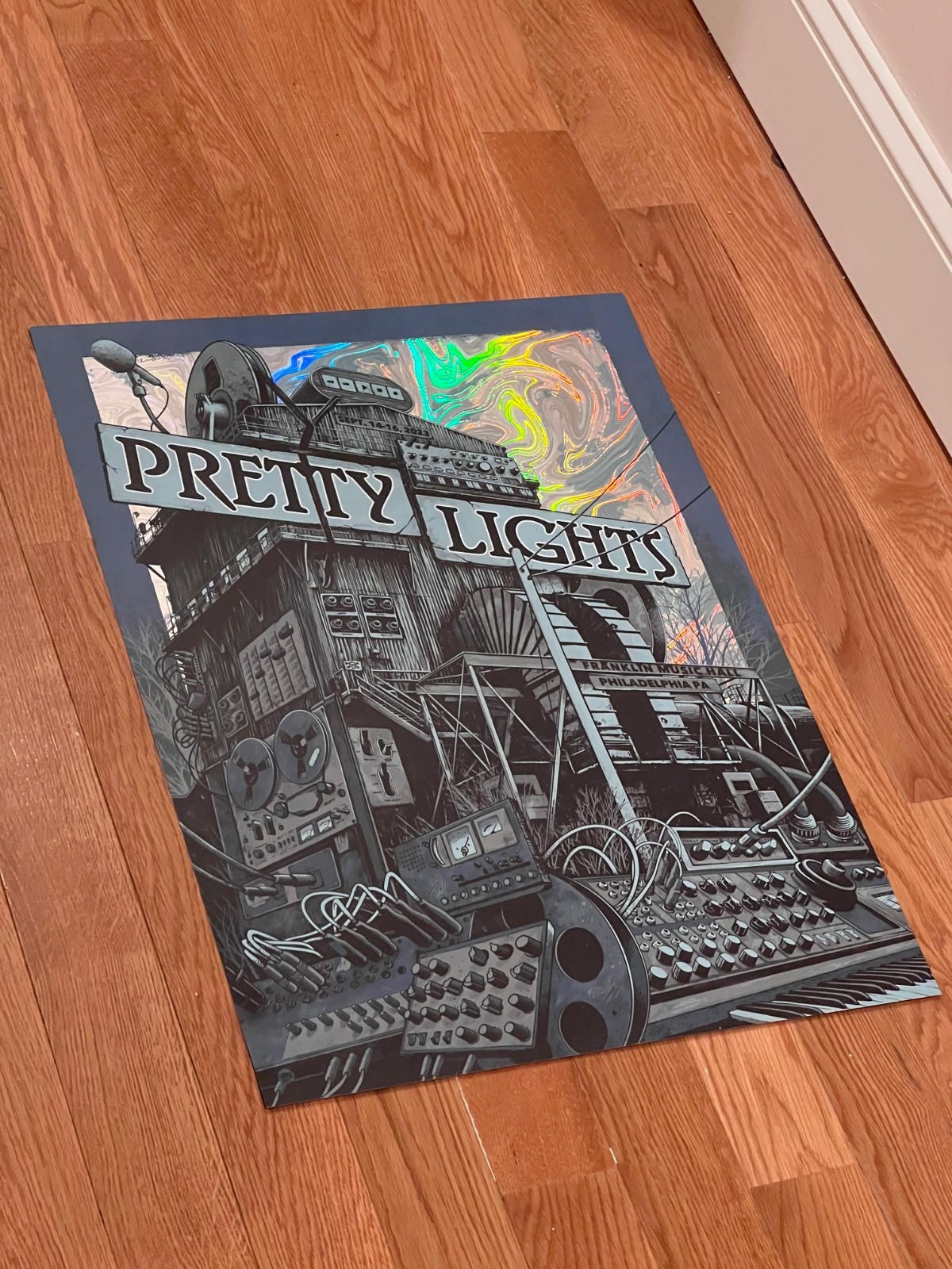 2023 Philadelphia Foil Poster - Franklin Music Hall