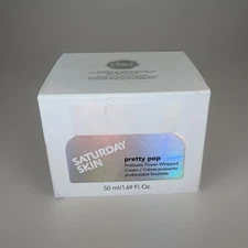 SATURDAY SKIN Pretty Pop Probiotic Power Whipped Cream - FULL SIZE 1.69 oz 