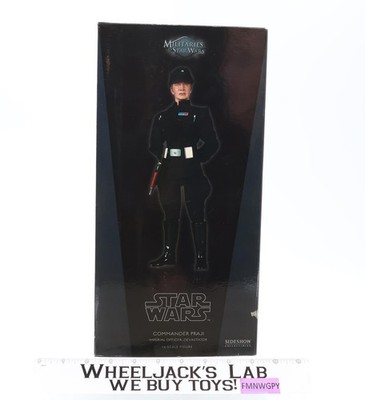 Commander Praji Militaries of Star Wars 2008 Sideshow Collectibles NEW MIB
