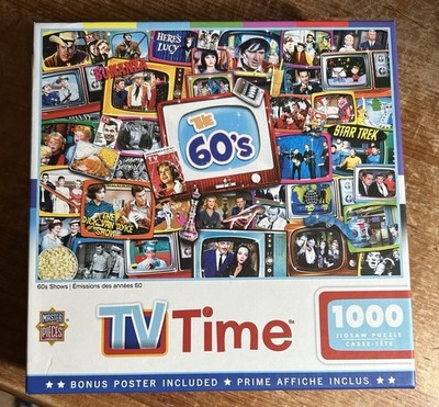 TV Time 60 s TV Shows 1000 Teile Master Pieces Puzzle