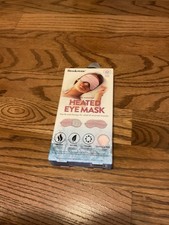 Brookstone Thera-Spa Heated Relief Eye Mask for Stress Hot  Cold . Pink