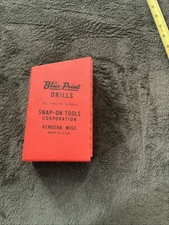 Blue Point Drill Bit Set Missing 1.see Description.