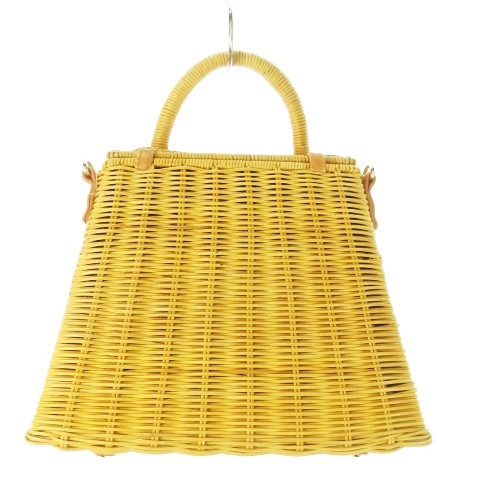 AMERI Basket Bag Handbag 2way Shoulder Bag Natura… - image 2