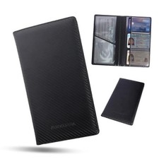 Car Registration and Insurance Holder - Black  Car Card Holder with Magnetic