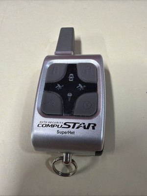 Brand New CompuStar SuperHet Remote Fob  4 Button Key S/N 005167