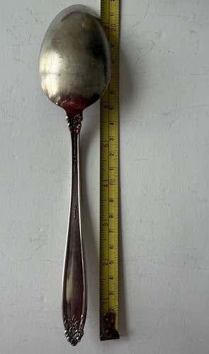 Vintage International Silver Prelude 8 1/2" Serving Spoon 68.5g - Picture 8 of 9