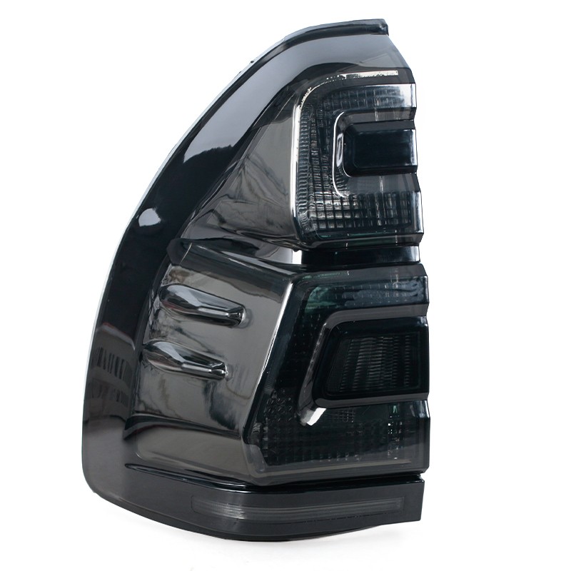 2Pcs For 2003-2009 Toyota Land Cruiser Prado J120 Tail Light Rear Lamp Smoked — image 3