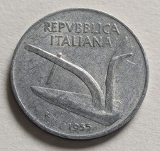 Repubblica Italiana, 1955, 10L