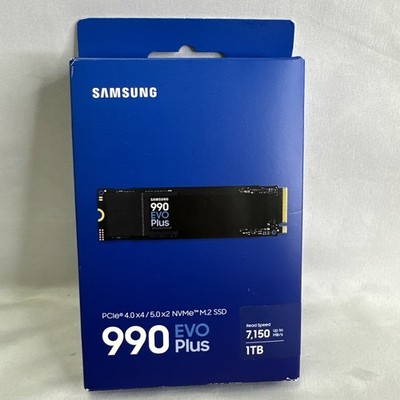 SAMSUNG 990 Plus 1TB SSD PCIe NVMe M.2 Hard Drive MZ-V9S1T0B/AM - SEALED!