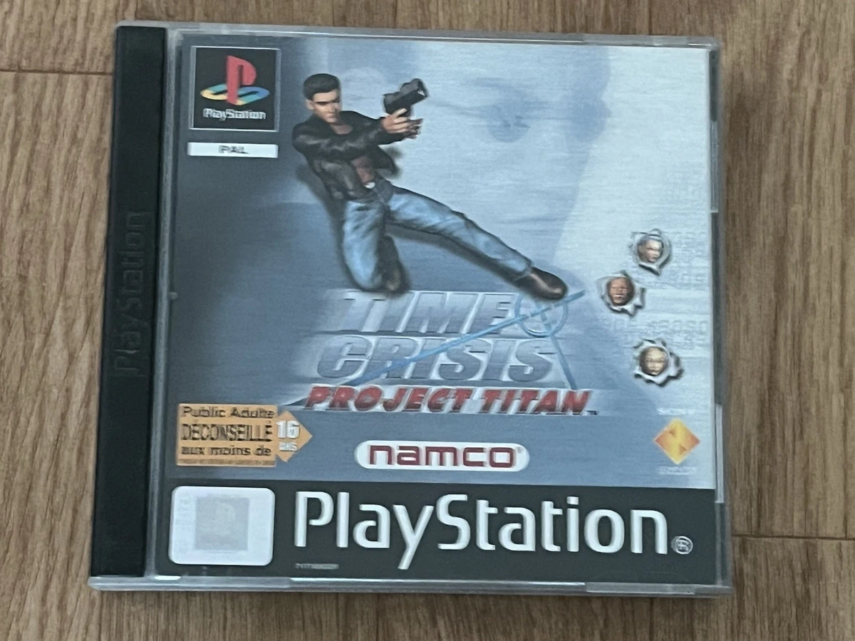 Time Crisis Project Titan PlayStation PS1 - Jeux vidéo