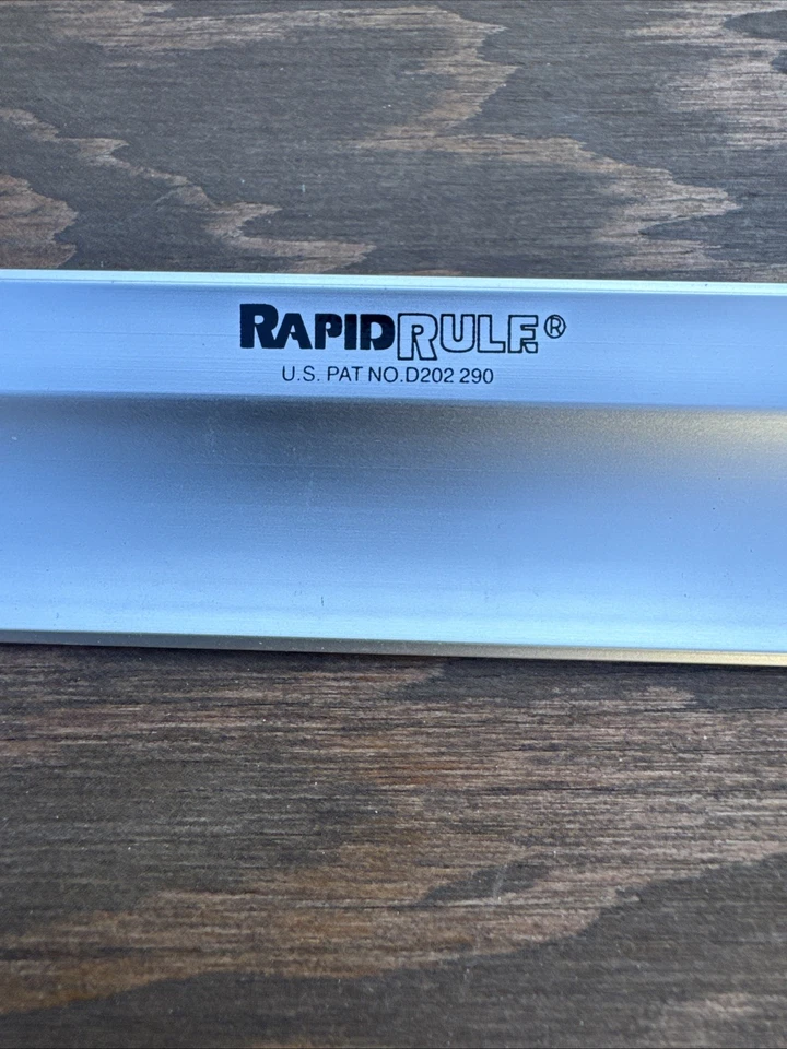 Rapid Rule 12” Drafting Architecture Adjustable Rotate Ruler ~ NICE! - Image 3 of 4
