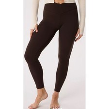 OFFLINE by Aerie Real Me Crossover 7/8 Leggings High Rise Brown Large