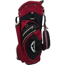 Sun Mountain 14 Divider Red Black Nylon Golf Club Bag With Carry Strap No Cover