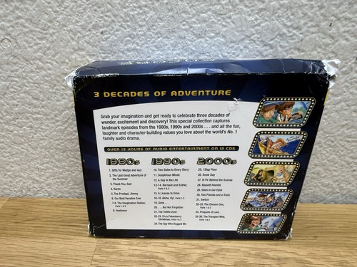 Adventures In Odyssey Encore Collection Focus On Family 36 Ep 3 Decades 12 CD - Foto 3 di 7