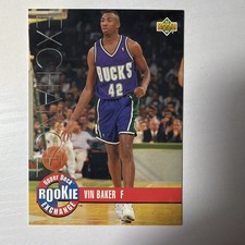 1993-94 Upper Deck - Redemption Prizes Rookie Exchange Vin Baker #RE8 (RC)