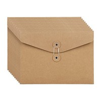 10 StüCk -Umschlag-Aktenordner Im A5-Briefformat, Dokumenten-Organizer4536