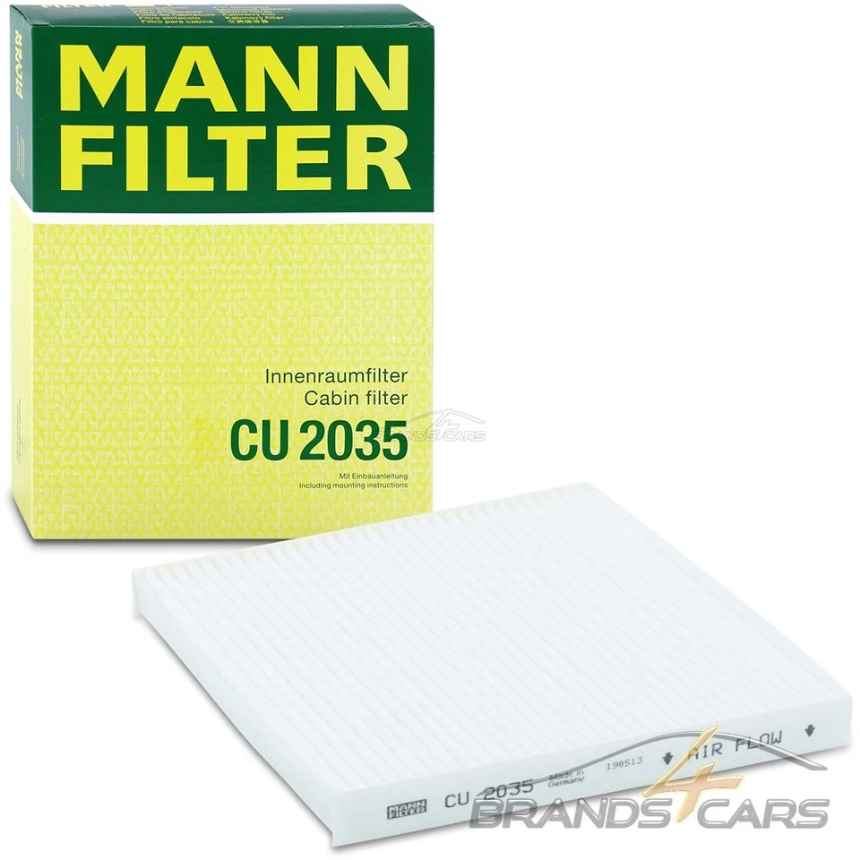 MANN-FILTER INSPEKTIONSPAKET FILTERSATZ A FÜR TOYOTA COROLLA VERSO 1.6 1.8 04-09 - Bild 4 von 4