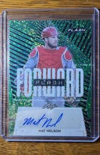 2021 Leaf Flash - Flash Forward Mat Nelson #FF-MN1 green 14/25 AU, RC)