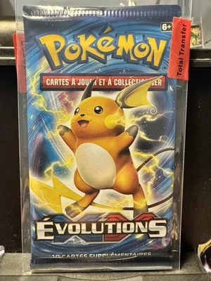 Booster Pokémon XY Evolutions Neuf Scellé security FR Raichu - Photo 1/3
