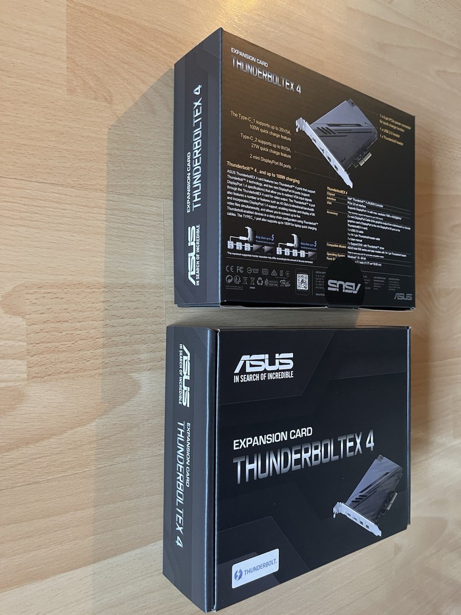 ASUS製 ThunderboltEX 4 Thunderbolt4拡張ボード ThunderboltEX 4｜Motherboards｜ASUS USA