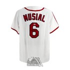 Stan Musial 3630 Autographed St Louis Cooperstown Collection Jersey -PSA/DNA (L)