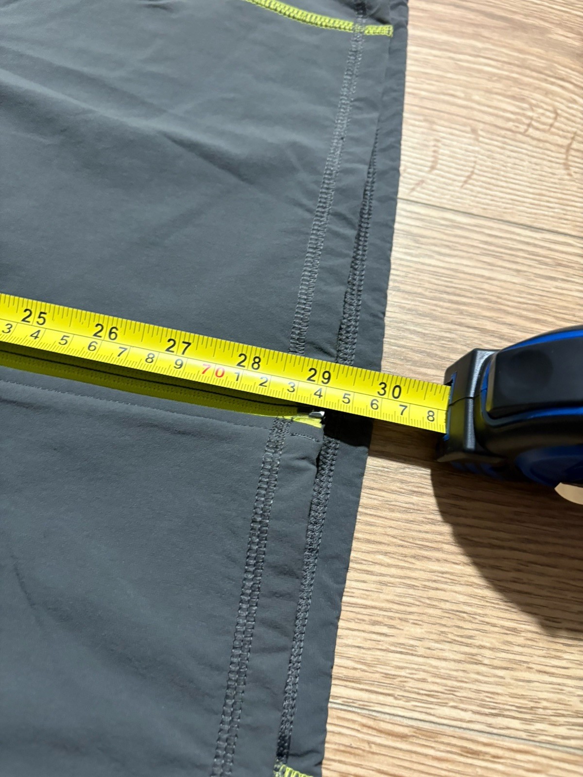 Eddie Bauer Softshell Jacket Gray Yellow Full Zip… - image 20