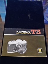 Konica Autoreflex T3 Instruction Manual