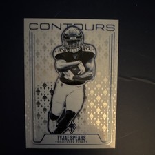 2024 Panini Phoenix Contours Tyjae Spears #CON-TYS Tennessee Titans