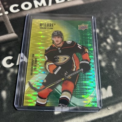 2022-23 Upper Deck Allure - Color Flow Troy Terry Yellow Green Spectrum /65
