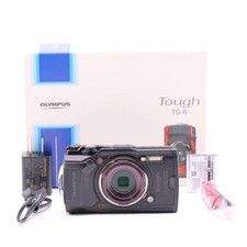 Olympus Tough TG-6 Digital Camera Black Waterproof GPS Wi-Fi