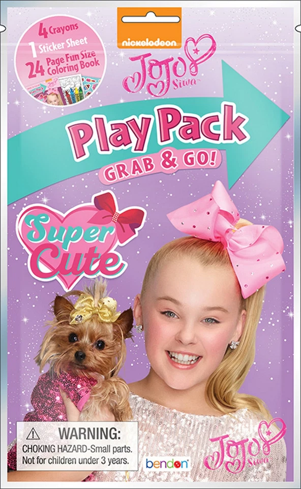 NUEVO 12 paquetes de juego JoJo Siwa Grab & Go + 12 marcadores temáticos de ballet KaleidoQuest Foto 2 de 3