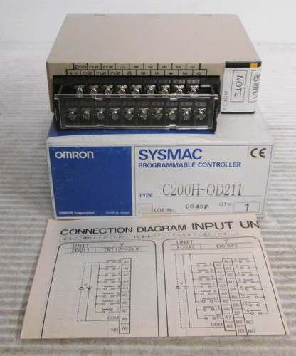 Omron C200H-OD211 Output Unit 24VDC 0.3A/Point 2A/Unit