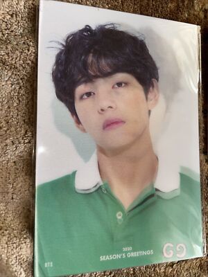 BTS SEASON s GREETING 2020 TAEHYUNG LENTICULAR OFFICIAL RARE